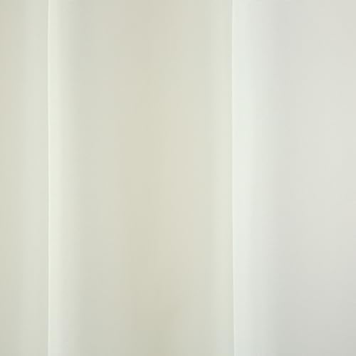 TOWN & COUNTRY BASICS Heavyweight Vanilla Grommet Curtain | Light Filtering | - Image 4