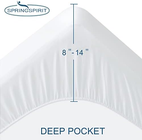 Full Size Mattress Protector Waterproof, Absorbent Fitted Sheet - Image 2