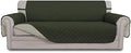 Easy-Going Reversible Couch Cover, 4 Seater Sofa, Army Green/Beige by Easy-Going