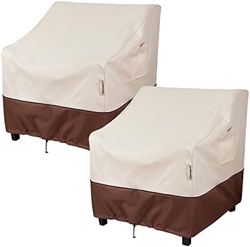 Waterproof Patio Chair Covers 2Pack, 31.5"W x 33.5"D x 36"H by Bestalent