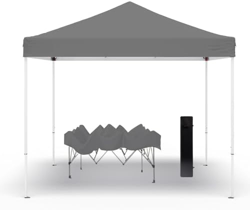 10x10ft Pop Up Canopy Tent, Heavy Duty Waterproof Folding Tent - Image 7