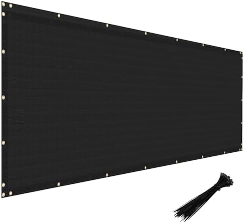 Windscreen4less Privacy Fence Screen Heavy Duty Windscreen Fencing Mesh Fabric by Windscreen4less