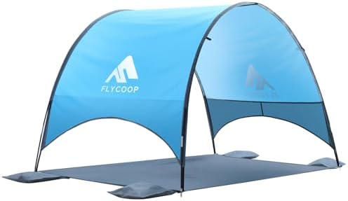 2026 Upgraded Beach Umbrella Canopy by FlycoopStore