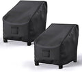 2 Pack Outdoor Patio Chair Covers Waterproof 38"Wx31"Dx29"H by Brosyda