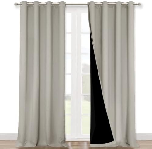 NICETOWN Natural Blackout Curtains - Image 2
