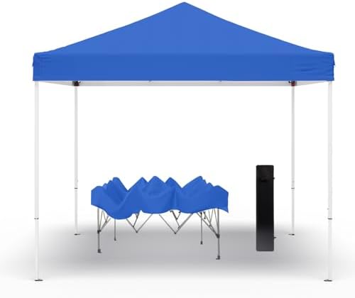 10x10ft Pop Up Canopy Tent, Heavy Duty Waterproof Folding Tent - Image 7