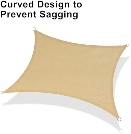LOVE STORY Custom Size 9' x 15' Sun Shade Sail - Image 6