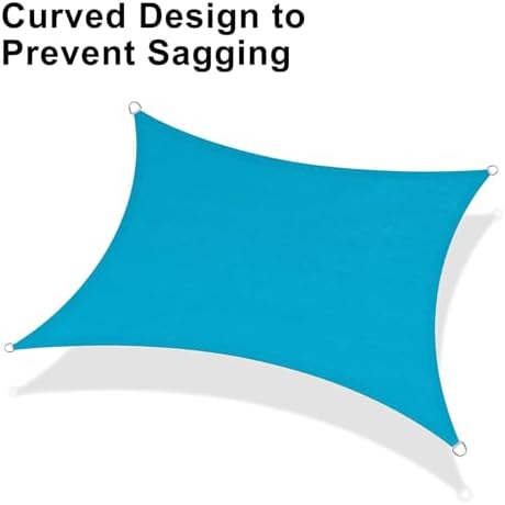 LOVE STORY Custom Size 11' x 18' Sun Shade Sail - Image 6