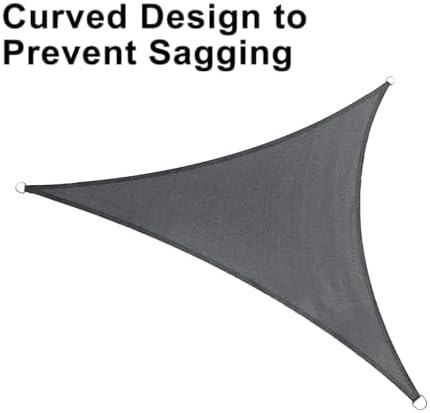 LOVE STORY Custom Size 6' x 12' x 13.4' Sun Shade Sail - Image 6