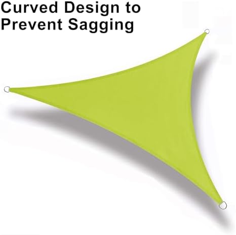 LOVE STORY 16' x 16' x 16' Triangle Sun Shade Sail - Image 6