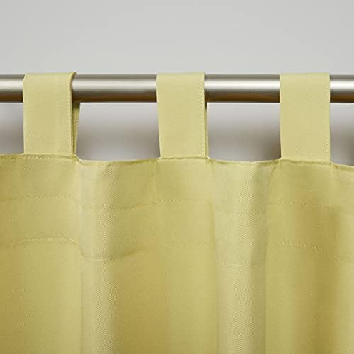 Exclusive Home Cabana Solid Indoor/Outdoor Light Filtering Hook-and-Loop Tab - Image 3