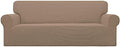 Easy-Going Stretch Oversized Sofa Couch Slipcover Washable Camel by Easy-Going