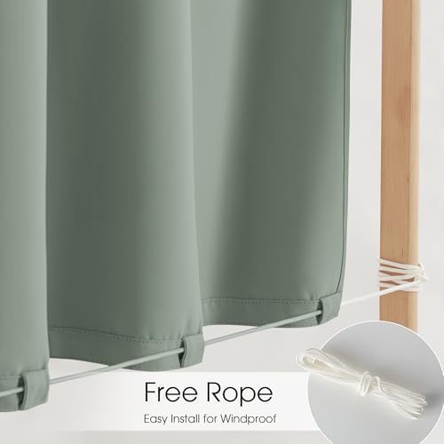 NICETOWN Rod-Free Outdoor Curtains - Image 2