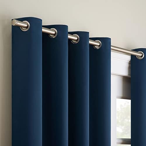 ECLIPSE Bradford Waterproof Blackout Thermal Insulated Grommet Outdoor Curtain - Image 3