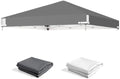 10x10ft Replacement Canopy Top, Waterproof & UV Protection Canopy Tent Top Cover by PHONWHON