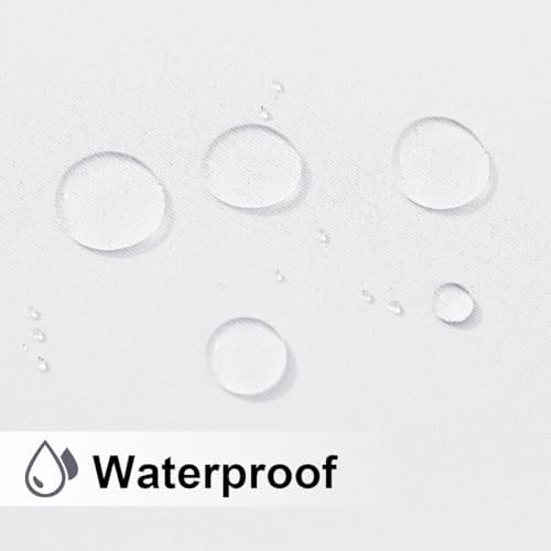 NICETOWN Outdoor Curtainch for Patio Waterproof 84 inch Wide, Thermal Insulated - Image 2