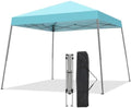 10x10 Slant Leg Pop Up Canopy Tent, Portable Outdoor Shelter by Oneofics