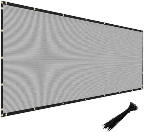 Windscreen4less Privacy Fence Screen Heavy Duty Windscreen Fencing Mesh Fabric by Windscreen4less