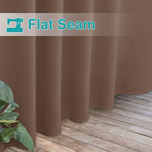 NICETOWN Privacy Outdoor Curtain Weighted - Image 4