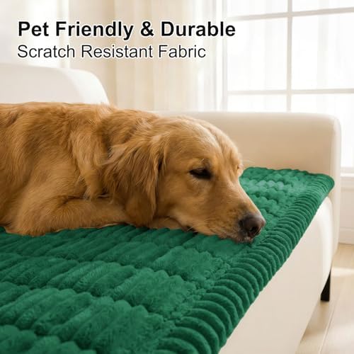 Smiry Couch Cover for Dogs, Non Slip Washable Sofa Protector for Pets - Image 4