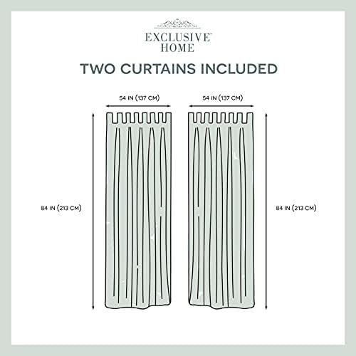 Exclusive Home Cabana Solid Indoor/Outdoor Light Filtering Hook-and-Loop Tab - Image 7