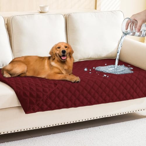Smiry Waterproof Reversible Pet Couch Covers by Smiry