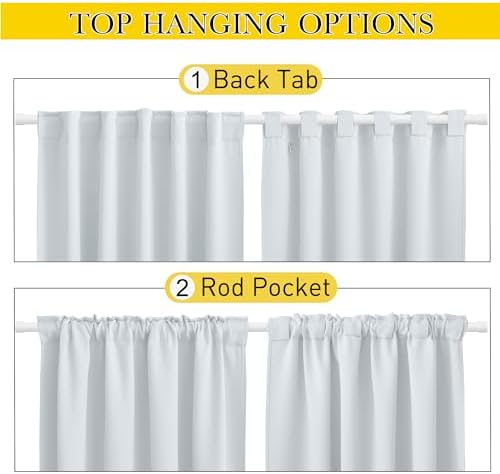 NICETOWN Blackout Outdoor Curtains - Image 4