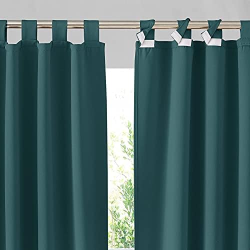 RYB HOME Gazebo Curtains Outdoor Waterproof by RYBHOME