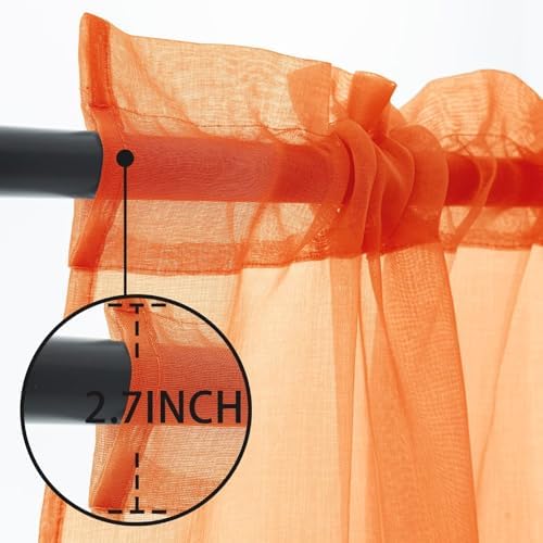 youleyar Sheer Outdoor Curtains - Image 5