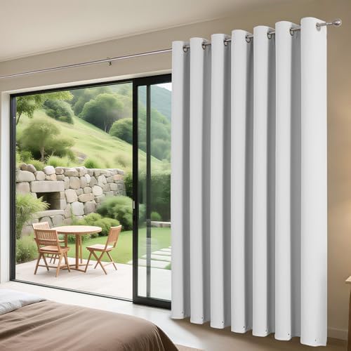 Joydeco Blackout Patio Sliding Door Curtains, Privacy Room Divider Curtains - Image 3