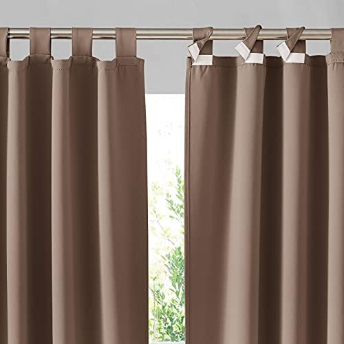 RYB HOME 2 Panels Extra Wide Outdoor Curtains by RYBHOME