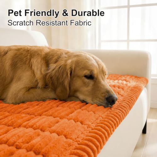Smiry Couch Cover for Dogs, Non Slip Washable Sofa Protector for Pets - Image 4