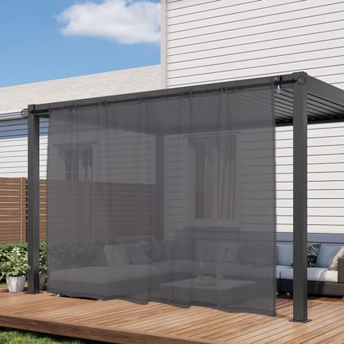 youleyar Sheer Outdoor Curtains - Image 2