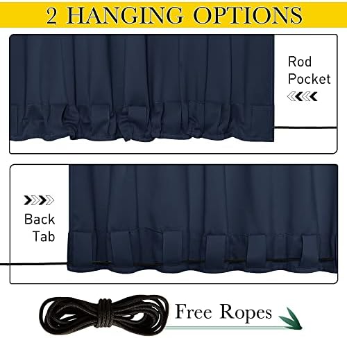 NICETOWN Windproof Outdoor Curtains - Image 5