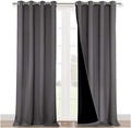 NICETOWN Full Shading Curtains 90 inches Long 2 Panels Set by NICETOWN