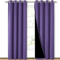 NICETOWN Full Shading Curtains 90" Long 2 Panels Set by NICETOWN