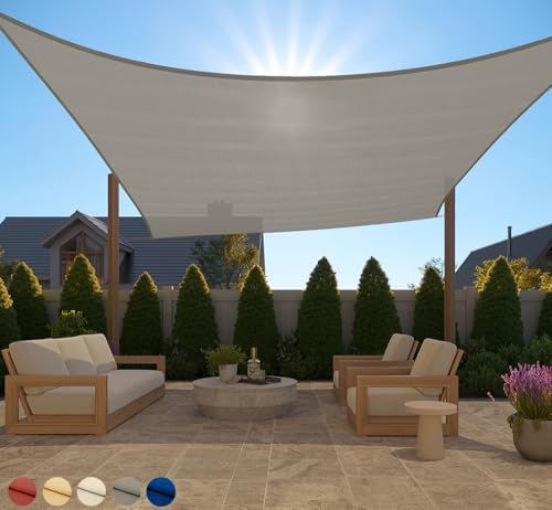 GORILLA GRIP Heavy Duty Sun Shade Sail by GorillaGrip