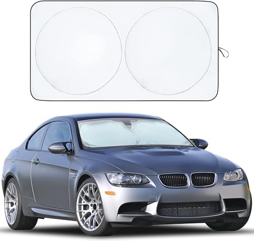 EcoNour Car Windshield Sun Shade, Front Window Sun Blocker by EcoNour