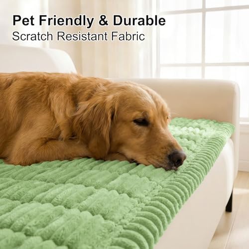 Smiry Couch Cover for Dogs, Non Slip Washable Sofa Protector for Pets - Image 4