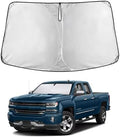 EcoNour Windshield Sunshade for Chevrolet Silverado/GMC Sierra 2014-2019 by EcoNour
