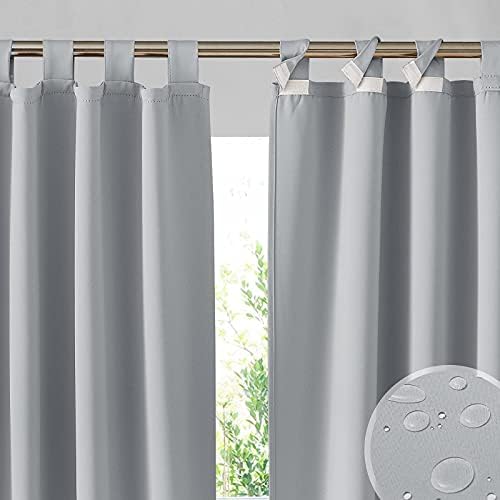 RYB HOME 2 Panels Outdoor Curtains by RYBHOME