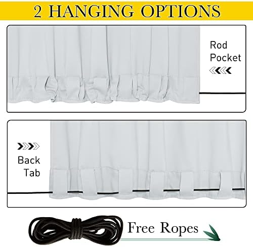 NICETOWN Windproof Outdoor Curtains - Image 5