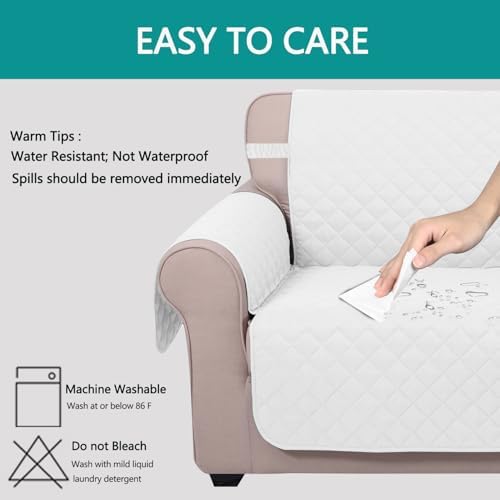 U-NICE HOME Reversible Sofa Cover Couch Cover - Image 5