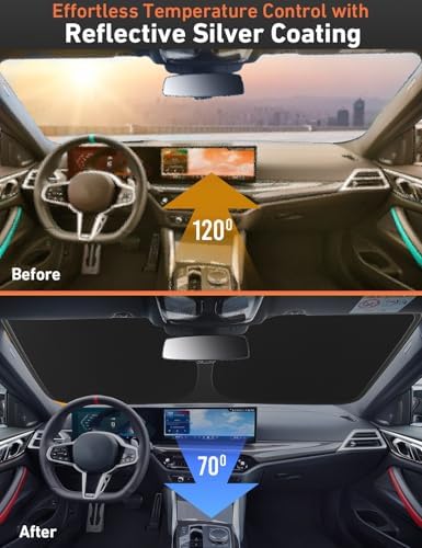 EcoNour Windshield Sunshade Compatible - Image 4