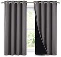 NICETOWN Grey Blackout Curtains by NICETOWN