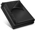Black Waterproof Tarp 5x16ft for Outdoor: UV/Tear-Resistant Cover for Rain by Honsaifau
