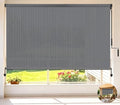 Outdoor Roller Shades for Patio, Cordless Porch Blinds Patio Shades 48"Wx72H by NOVINO