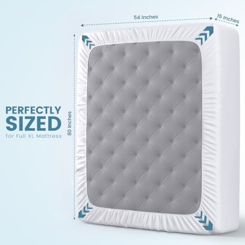 Waterproof Full XL Size Mattress Protector fits Upto 15" Deep Pocket - Image 4