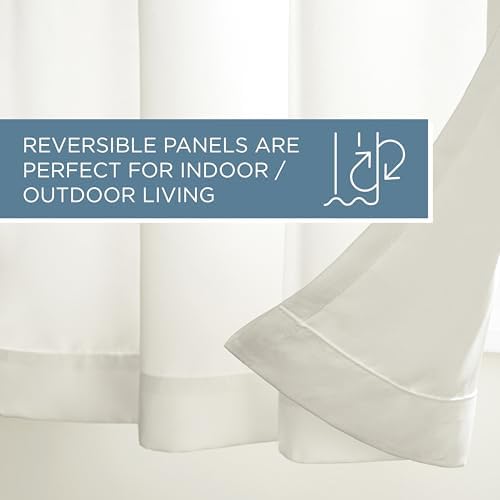TOWN & COUNTRY BASICS Heavyweight Vanilla Grommet Curtain | Light Filtering | - Image 6