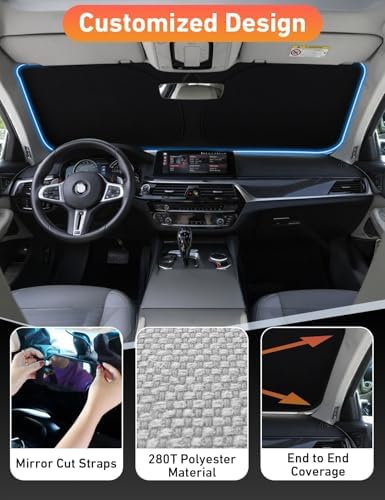 EcoNour Windshield Sunshade Compatible - Image 3